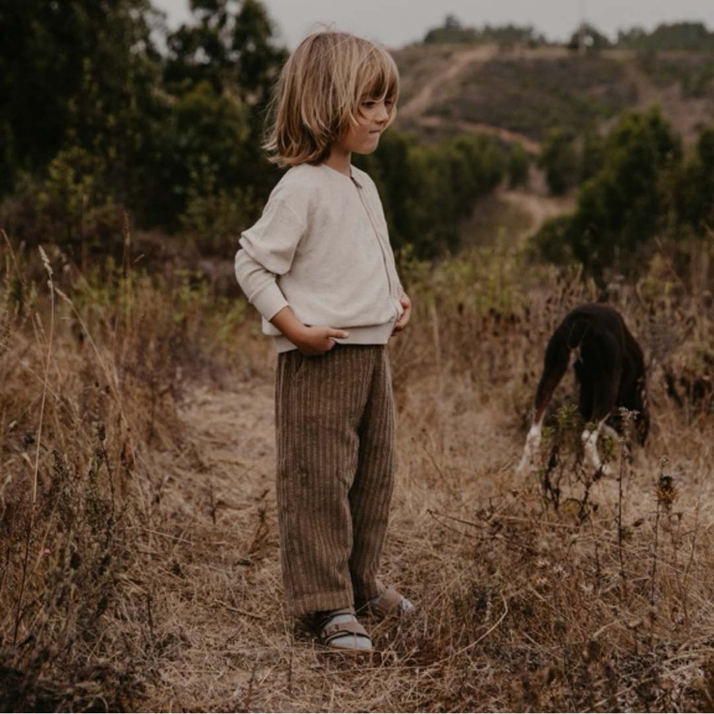 KIDS The Simple Folk terry bomber jacket